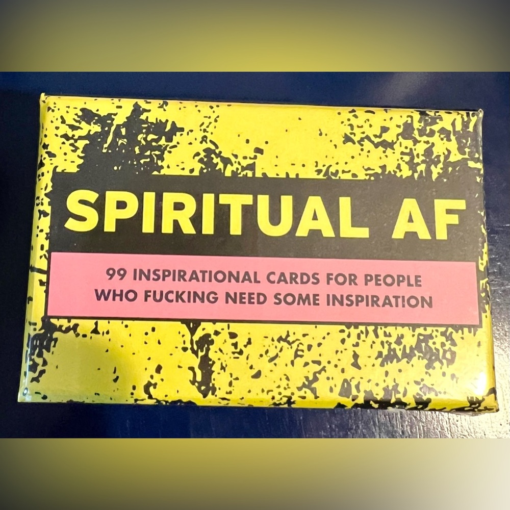 NEW Spiritual AF Deck by Knock Knock